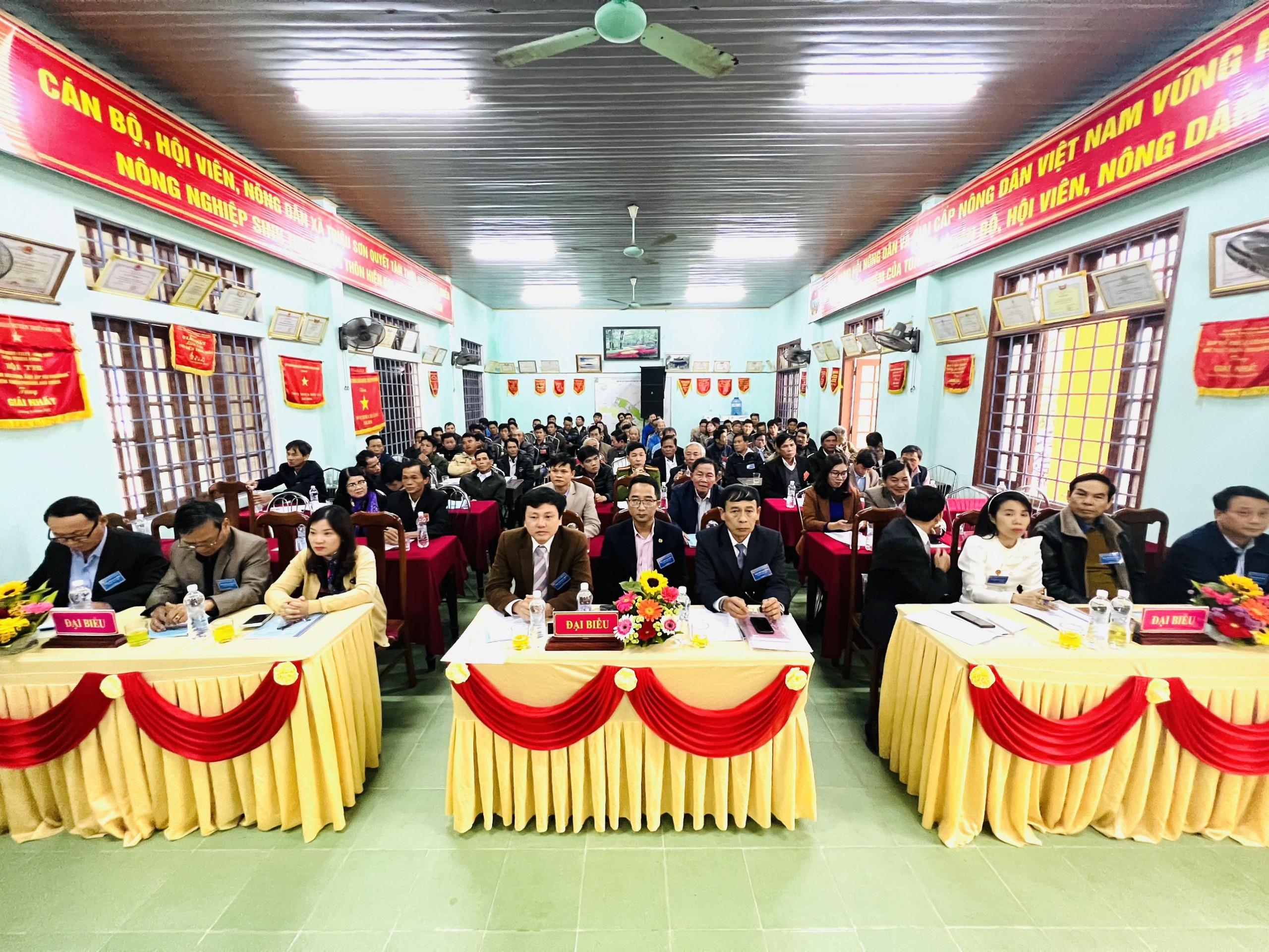 Đại hội đại biểu Hội nông dân xã Triệu Sơn, nhiệm kỳ 2023 – 2028